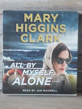 🖤 All by Myself Alone by Mary Higgins Clark Audiobook CDs